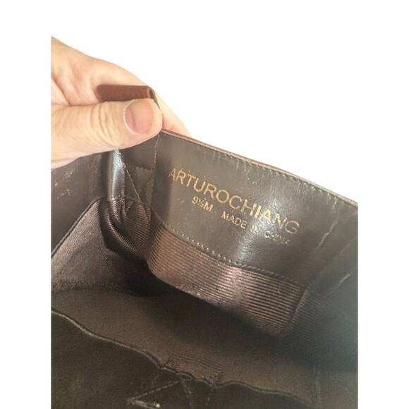 Arturo Chiang Knee High Riding Boots Size 9.5M - Picture 3 of 13